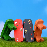 幼儿园DIY手工材料玩具模型树脂小凳子装饰拼装材料