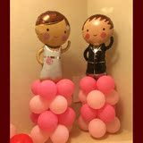 V14  圣诞节 元旦气球立柱儿童生日派对装饰周岁布置拱门气球套餐