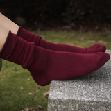 秋冬保暖加厚堆堆袜 韩国 袜子女短袜 纯色堆堆袜潮短靴袜套
