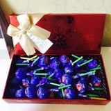 30颗蓝莓味糖盒糖果礼盒创意儿童节礼物蓝莓味真知棒棒糖
