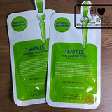 韩国代购正品可莱丝美迪惠尔茶树油精华修护面膜 控油补水10片