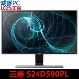 三星 S24D590PL 23.6寸24超窄无边框IPS屏幕液晶电脑显示器23 HDM