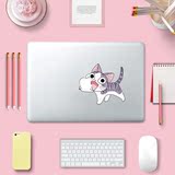 macBook pro air13保护膜个性局部贴膜苹果笔记本创意贴纸 起司猫