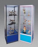 成都精品货架展柜样品玻璃展示柜钛合金柜模型展示架定做商品展柜