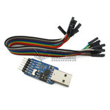 六合一多功能USB转UART串口模块CP2102 usb TTL485 232互转自恢复