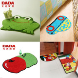 DADA大达地垫 青蛙蝴蝶可爱儿童垫门垫脚垫 浴室防滑垫卡通异形垫
