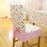 热卖砂糖兔棉麻连体椅套 儿童餐椅垫餐座椅套定做椅子罩连体餐桌