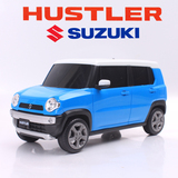 铃木进口 日本4S店礼品 SUZUKI Hustler 汽车模型玩具 警车校车