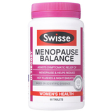 澳洲直邮 swisse menopause更年期平衡营养素大豆异黄酮 60片