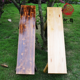柯锦 手工制作香柏木条凳 实木板凳 原木凳子 方凳子 火锅店凳子