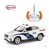 星辉 rastar 1:14遥控汽车 宝马X6警车版（31410）玩具汽车