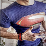 美国代购安德玛UA紧身衣男装美国队长钢铁之躯蝙蝠侠超人T恤短袖