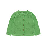 英国代购童装 Mothercare16春夏新款 女宝女童 绿色蝴蝶针织开衫