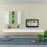 客厅柜 现代简约时尚烤漆电视柜 壁挂式液晶电视柜 电视背景墙装
