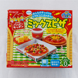 日本食玩现【依趣】kracie 儿童手作 嘉娜宝 多味披萨 DIY食玩