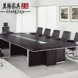 上海办公家具职员办公桌加厚板式会议桌椅办公室洽谈桌简约现代