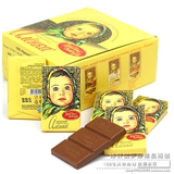 俄罗斯进口大头娃娃巧克力零食礼物15克迷你装拍42块整盒包邮