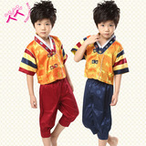 六一儿童舞蹈服新款朝鲜服韩服少数民族服装男童演出服舞台表演服