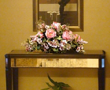 欧式落地郁金香仿真花束假花套装摆件花艺客厅摆设装饰干花盆栽