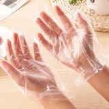 一次性手套批发 透明塑料薄膜手套 餐饮/美容/家务手套
