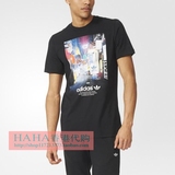 香港代购正品 Adidas三叶草男款运动休闲T恤短袖 AZ1480 AZ1481