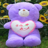 毛绒玩具熊抱心熊超大白泰迪熊猫抱抱熊女生日礼物公仔抱枕布娃娃