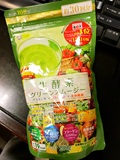 日本生酵素果蔬纤维绿色奶昔代餐粉 饱腹 美味青汁
