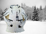 包邮滑雪服女外贸原单W@S冬季专柜正品中长款羽绒棉防风修身加厚
