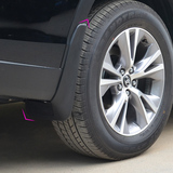 2015新款丰田汉兰达挡泥板 改装专车专用汽车配件前后挡泥板塑料