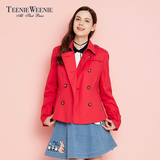 预售TeenieWeenie小熊女装16商场同款夏季新品短款风衣TTJT62391Q