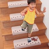 日本进口SANKO 室内楼梯垫 免胶自吸式阶梯防滑踏步地垫