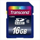 创见/Transcend SDHC C10 16G 极速存储卡 DV摄像机内存卡SD卡16G