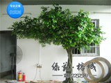 新款仿真榕树假树落地客厅装饰仿真绿色植物盆栽大型仿真植物装饰