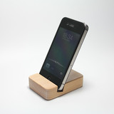 包邮定制雕刻字平板支架实木创意通用手机支架桌面手机座懒人支架