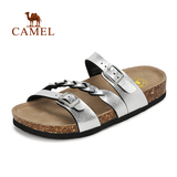CAMEL骆驼女鞋沙滩拖鞋2016轻便透气户外沙滩凉鞋平底夏季凉拖女