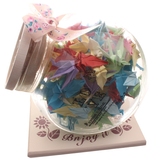 情人节毕业礼物生日礼品5.3厘米折纸折的千纸鹤成品365只加星星瓶