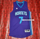 官方代购专柜正品 NBA篮球服黄蜂队7号Jeremy Lin 林书豪球衣紫色
