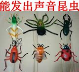 仿真大号昆虫模型套装 塑胶造型逼真动物环保儿童益智玩具