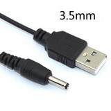 3.5mm圆孔USB电源线 USB数据线 圆孔插头音箱移动电源 转接连接线