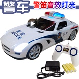 儿童电动遥控警车充电遥控汽车1-2-3-4-5-6-7-8岁男宝宝男孩玩具