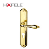 海福乐HAFELE联体式执手锁 铜合金门锁 大门 铜制连体式房门锁