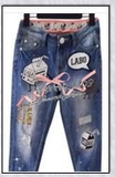 LALABOBO专柜正品 2016年春装新款牛仔裤L91A-WSNC70 1168