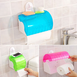 创意吸盘防水卫生间纸巾盒厕所纸巾架厕纸盒卫生纸盒卷纸盒卷纸架