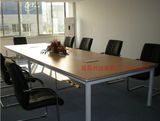 北京办公家具办公桌会议桌椅板式钢架简约洽谈桌会客桌阅览桌条桌