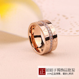 香港代购 卡地亚18k玫瑰金戒指镶钻男女情侣love对戒螺丝指环