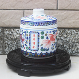 景德镇陶瓷罐子密封罐青花五谷杂粮茶叶糖调味罐0.5公斤1个爆款