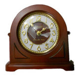 天王星WT009钟表座钟客厅实木钟表欧式复古卧室桌钟报时台钟古典