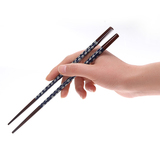 日本FaSoLa正品 家用红木筷子 厨房抗菌木筷子 日式餐具防滑筷子