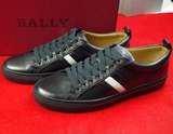 现货正品 Bally/巴利 男士黑色羊皮系带休闲鞋板鞋 HENDRIS/200