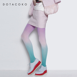 Dotacoko2015秋冬新款女装半身裙甜美韩版修身花呢包臀短裙一步裙